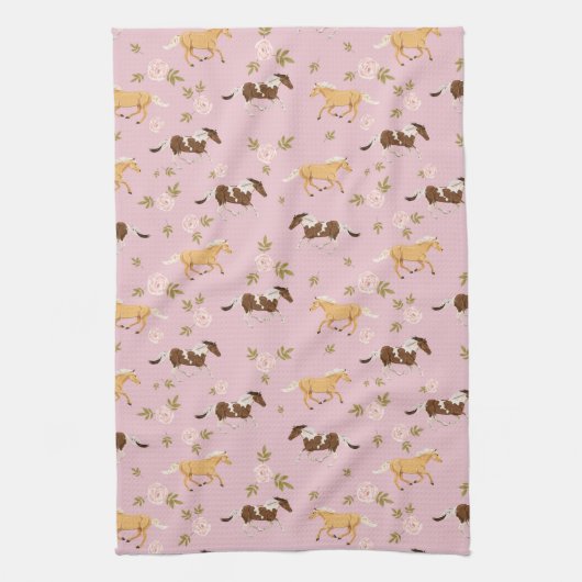 Vintages Muster Geschirrtuch (Vertikal)