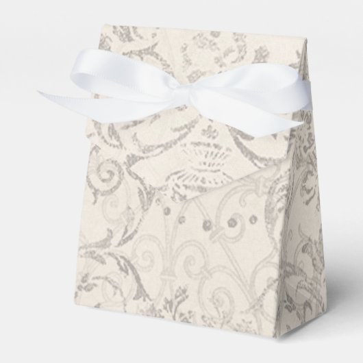 Vintages Muster Glamour Chic Elegantes Gastgeschen Geschenkschachtel (Vorderseite)