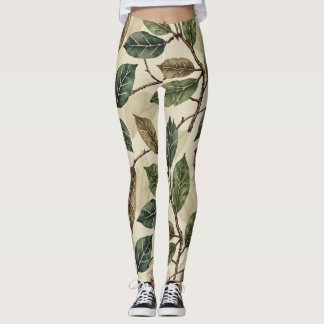 Vintages Muster im Camouflage-Stil Leggings