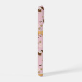 Vintages Muster iPhone 15 Hülle (Rechte Seite)