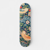 Vintages Muster Jugendstil Skateboard (Vorne)