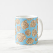 Vintages Muster Kaffeetasse (VorderseiteRechts)