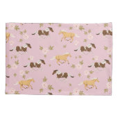 Vintages Muster Kissenbezug (Rückseite-Links)