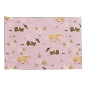 Vintages Muster Kissenbezug (Rückseite-Rechts)