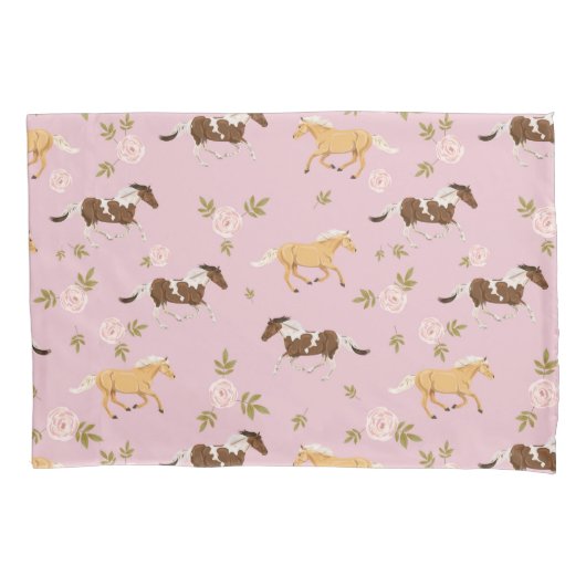 Vintages Muster Kissenbezug (Vorderseite-Links)