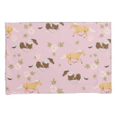 Vintages Muster Kissenbezug (Vorderseite-Rechts)