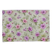 Vintages Muster-Kissenmuster Set - weich grün Kissenbezug (Vorderseite-Rechts)