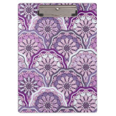 Vintages Muster Klemmbrett (Vorderseite)