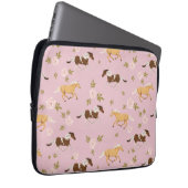 Vintages Muster Laptopschutzhülle (Vorne Rechts)