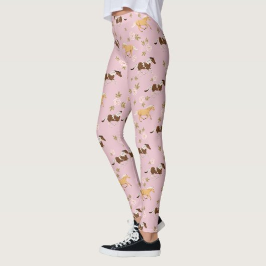 Vintages Muster Leggings (Links)