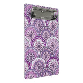 Vintages Muster Mini Klemmbrett (Schrägansicht)