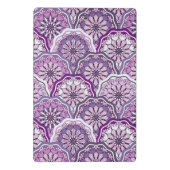 Vintages Muster Mini Klemmbrett (Rückseite)