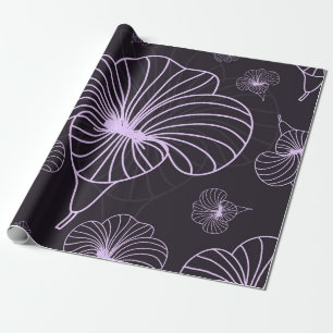 Vintages Muster mit Blumenmotiv. Hintergrund mit Geschenkpapier