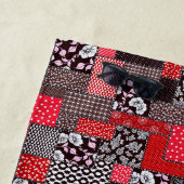 Vintages Muster nahtloser Patchwork Strandtuch (Beispiel)