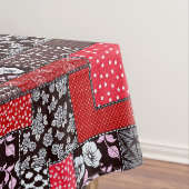 Vintages Muster nahtloser Patchwork Tischdecke (Beispiel)