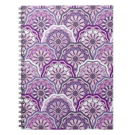 Vintages Muster Notizblock (Vorderseite)