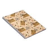 Vintages Muster Notizblock (Rechte Seite)