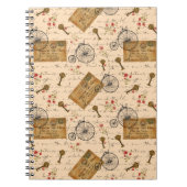 Vintages Muster Notizblock (Vorderseite)