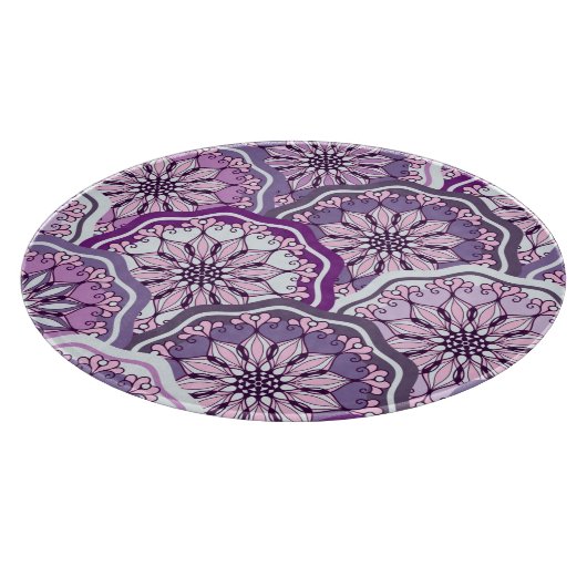 Vintages Muster Schneidebrett (Ecke)