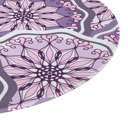 Vintages Muster Schneidebrett (Ecke)