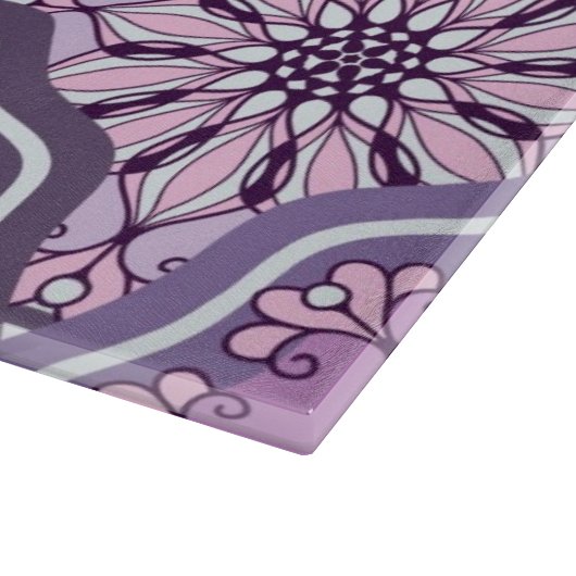 Vintages Muster Schneidebrett (Ecke)