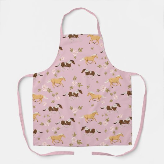 Vintages Muster Schürze (Vorderseite)