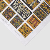 Vintages Muster Seidenpapier (Ausschnitt)