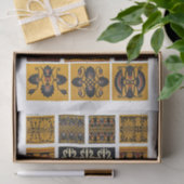 Vintages Muster Seidenpapier (Geschenk)