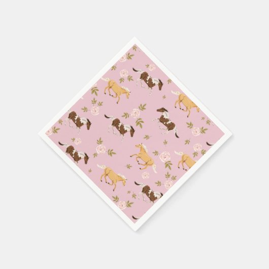 Vintages Muster Serviette (Ecke)