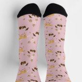 Vintages Muster Socken (Oben)