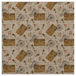 Vintages Muster Stoff