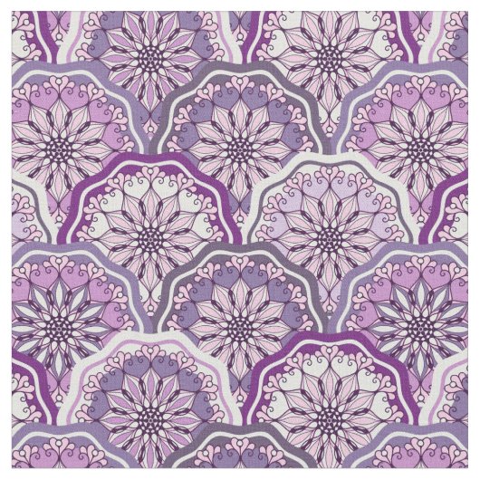 Vintages Muster Stoff (Nahaufnahme)