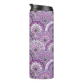 Vintages Muster Thermosbecher (Nach rechts gedreht)