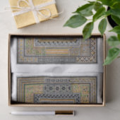 Vintages Musterdecoupon Seidenpapier (Geschenk)