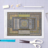 Vintages Musterdecoupon Seidenpapier (Handwerk)