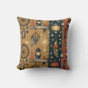 Vintages Musterdesign Kissen