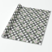 Vintages Musterpapier Geschenkpapier (Ungerollt)