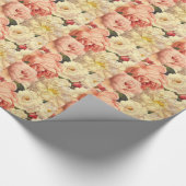 Vintages Musterpapier Geschenkpapier (Ecke)