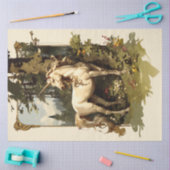 Vintages Mystical Unicorn Seidenpapier (Basteln)