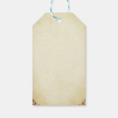 Vintages Nähbuch Geschenkanhänger (Rückseite)