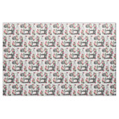 Vintages nähendes rosa Rosen-Gewebe Stoff (Fat Quarter (45,7 x 55,9 cm))