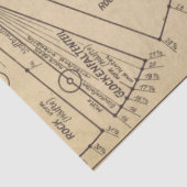 Vintages Nähmuster I Seidenpapier (Detail)