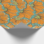 Vintages Nahost-Muster Geschenkpapier (Ecke)