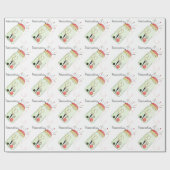 Vintages Nähset Geschenkpapier (Flach)