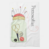 Vintages Nähset Geschirrtuch (Vertikal)