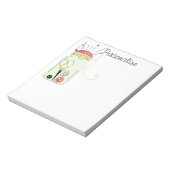 Vintages Nähset Notizblock (Rotiert)