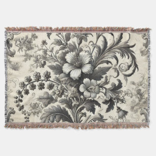 Vintages nahtloses botanisches Muster Decke