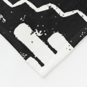 Vintages nahtloses ethnisches Muster mit amerikani Fleecedecke (Ecke)