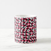Vintages nahtloses Glitzmuster mit fett geometrisc Kaffeetasse (Mittel)