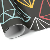 Vintages nahtloses Muster, Diamantkonstruktionsele Geschenkpapier (Rolleneckpunkt)